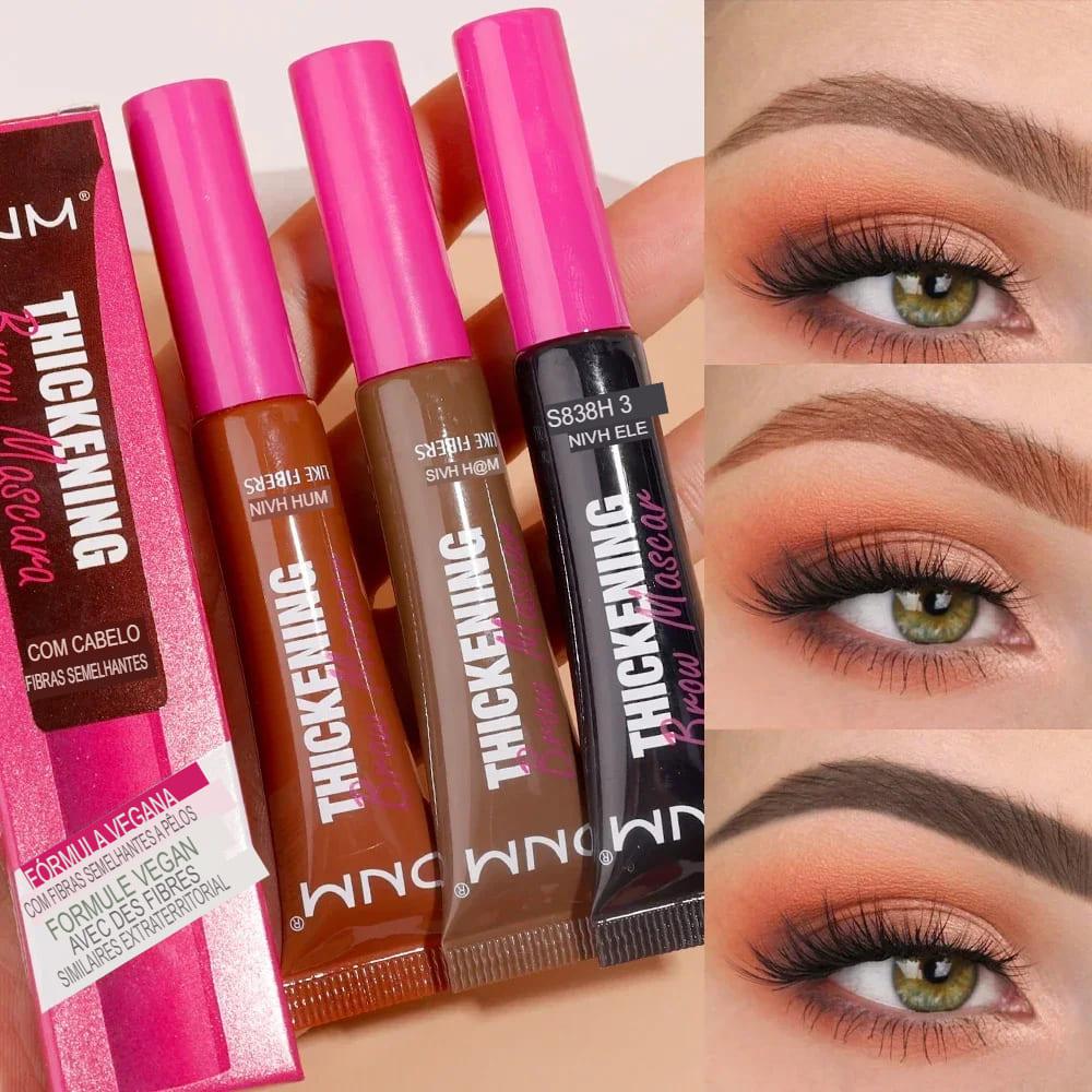 Creme Rímel de Sobrancelha DNM PERFECT - Duradouro 16h Densa Natura À Prova D 'Água