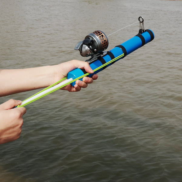 Outdoor Long-Distance Bait Casting Device, River and Lake Fishing Device, Fishing Reel Catapult, Bait Feeding Tool.