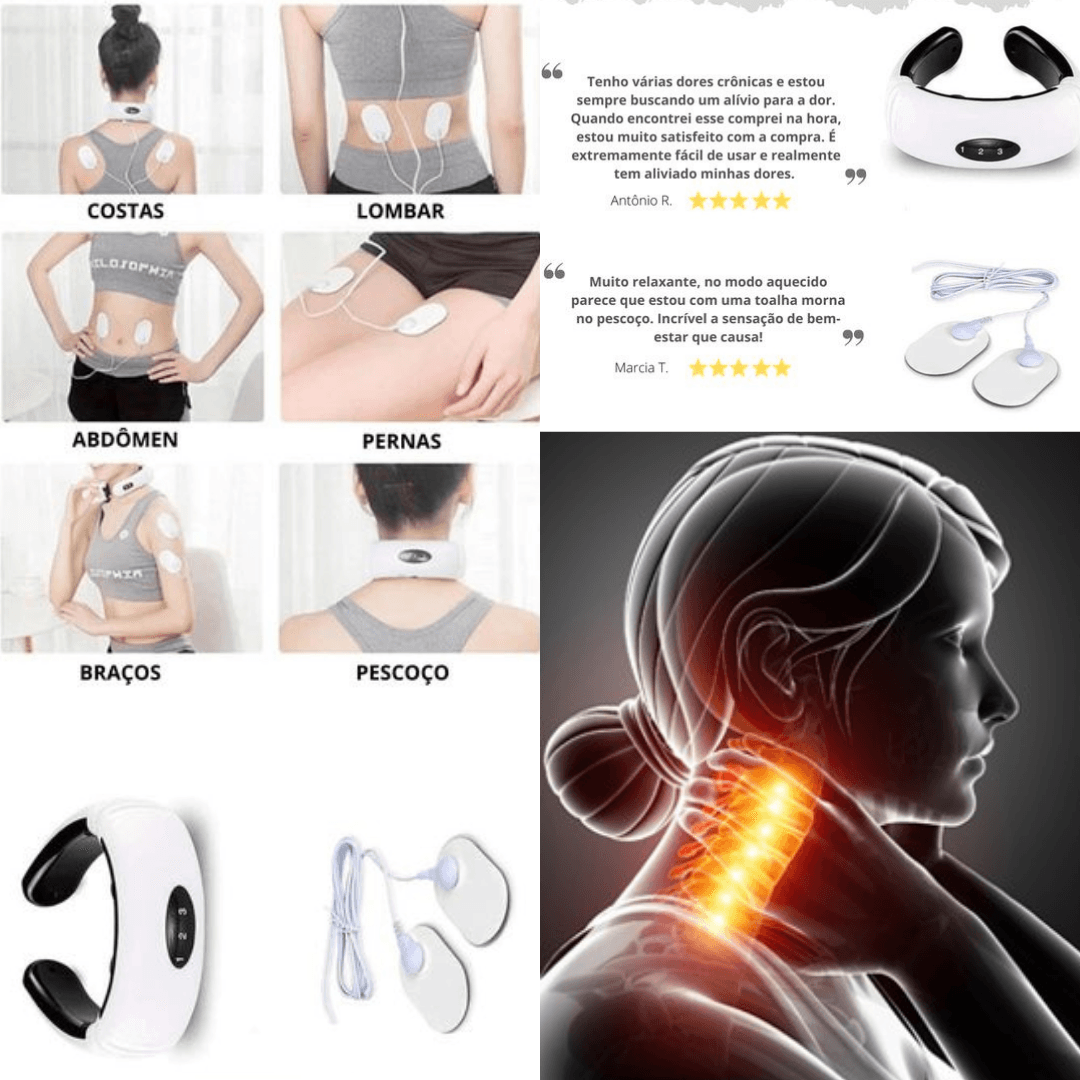 Massageador de pescoço inteligente - Nannyvarie