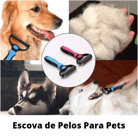 MAGIC TRIMMER - ESCOVA PROFISSIONAL PARA PELOS DE ANIMAIS DE ESTIMAÇÃO - Nannyvarie