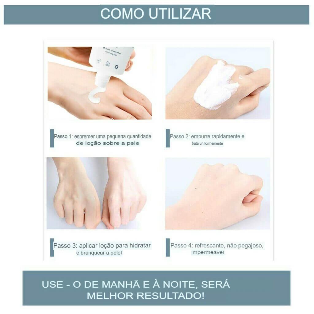 Luxe Fume - Creme Corporal Clareador - Nannyvarie