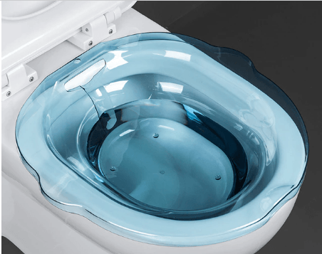 Assento Portátil Medicinal para Vaso Sanitário - Nannyvarie