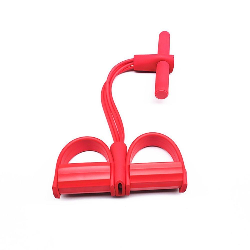 Tensor Fitness Com 4 Elásticos e Pedal - Nannyvarie