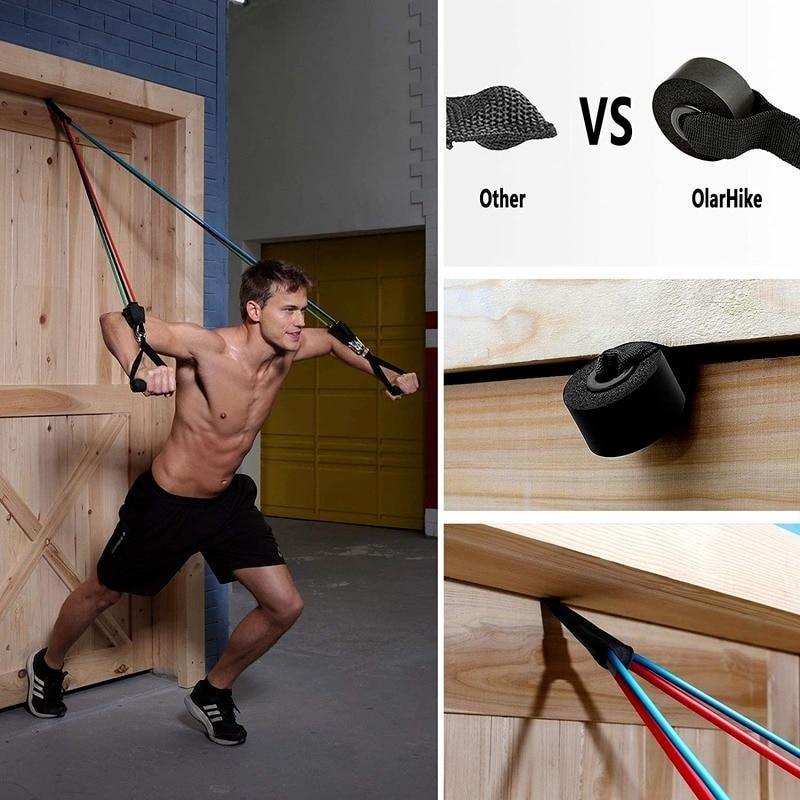 Kit Elásticos Extensores de Treinamento Fitness Exercício em Casa - Nannyvarie