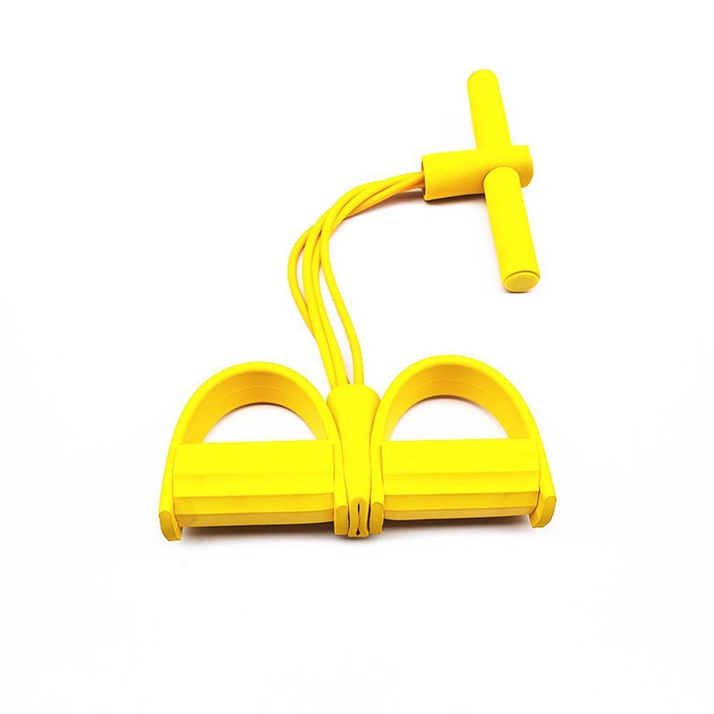 Tensor Fitness Com 4 Elásticos e Pedal - Nannyvarie