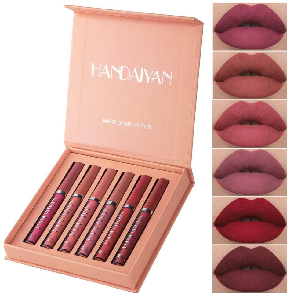 Kit Batom Sexy Lips Handaiyan COMPRE 3, LEVE 6 - Nannyvarie