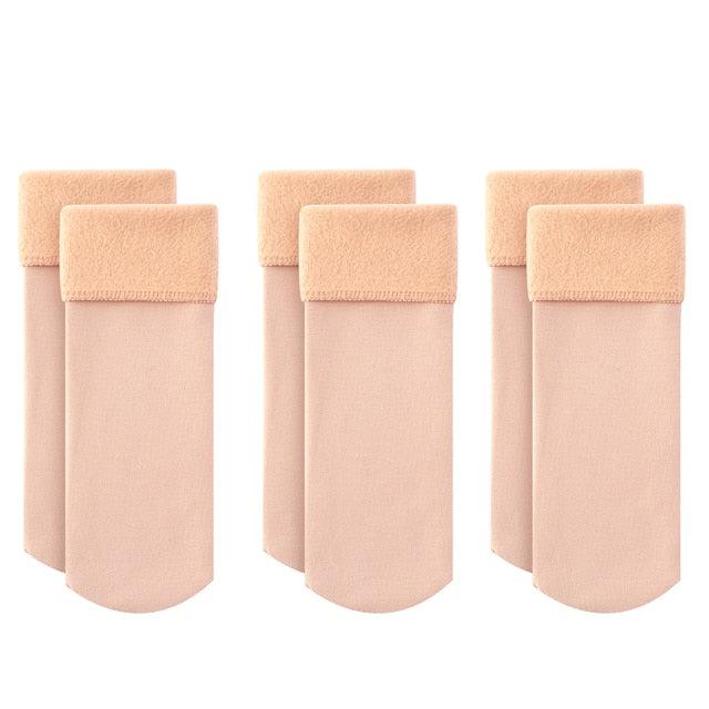 Meia Térmica Super Nuvem - Pés Quentinhos ( COMPRE 1 LEVE 3 PARES ) - Nannyvarie