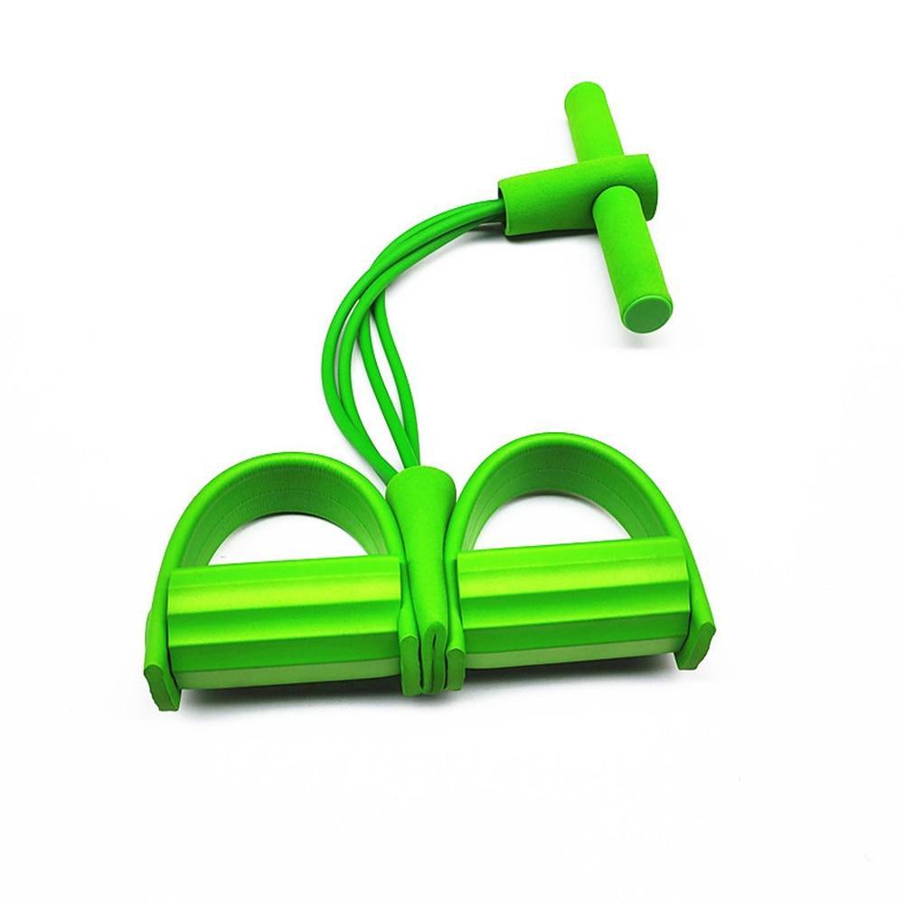 Tensor Fitness Com 4 Elásticos e Pedal - Nannyvarie