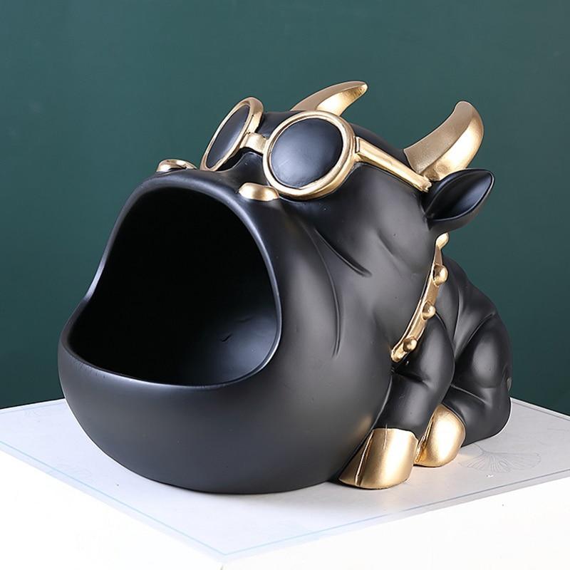 Estatueta de Cão Bulldog Decorativa - Nannyvarie