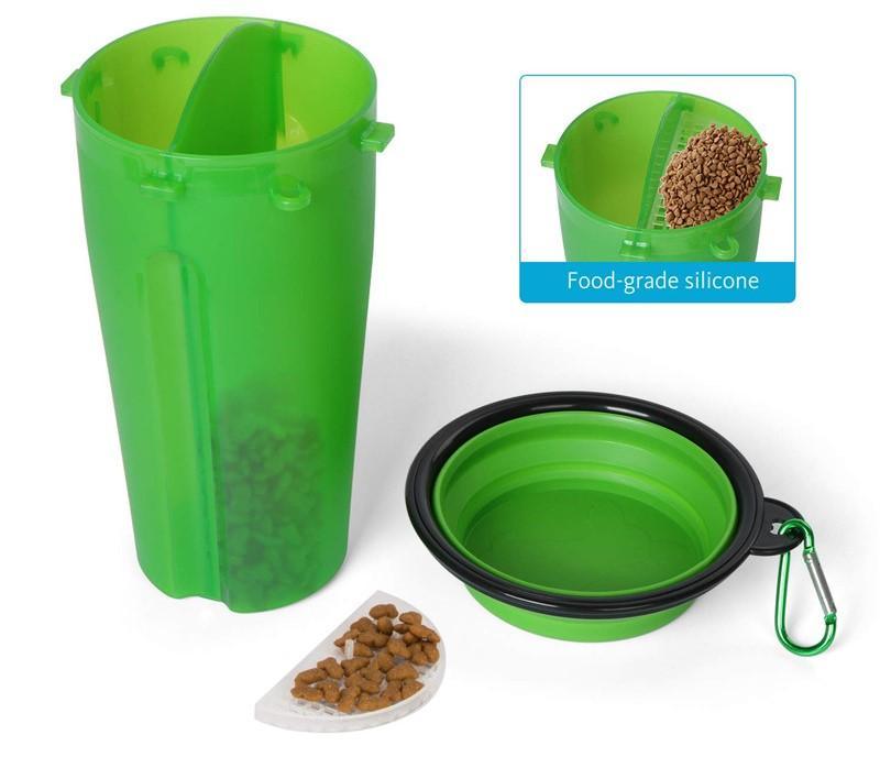 Garrafa Dobrável para Caes e Gatos - Nannyvarie