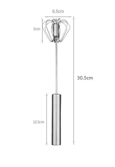 Batedor de Ovos Semiautomático - Nannyvarie