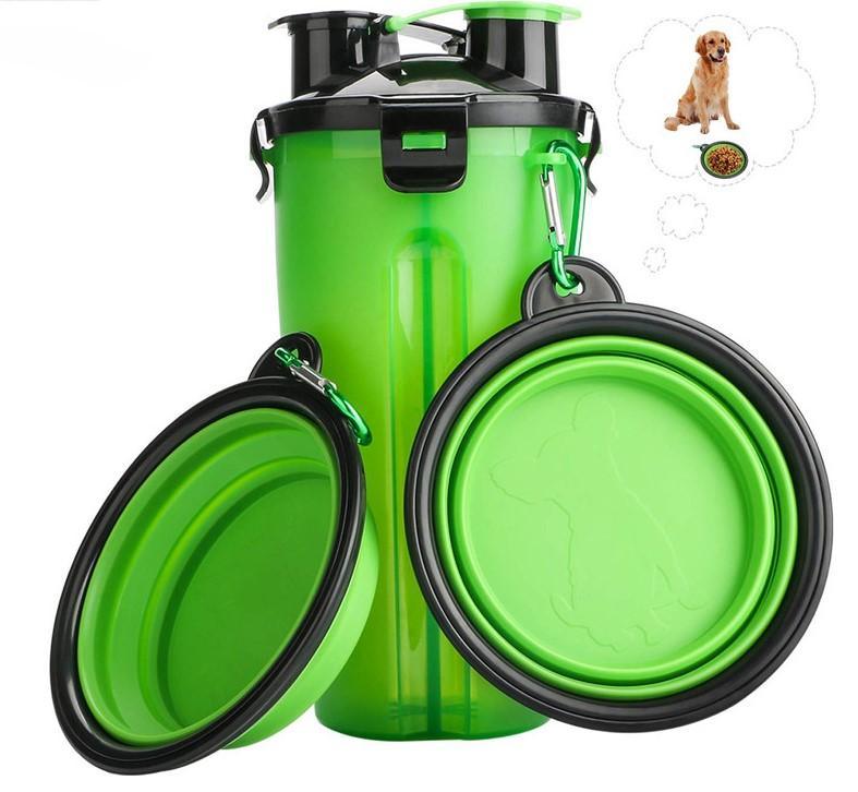 Garrafa Dobrável para Caes e Gatos - Nannyvarie