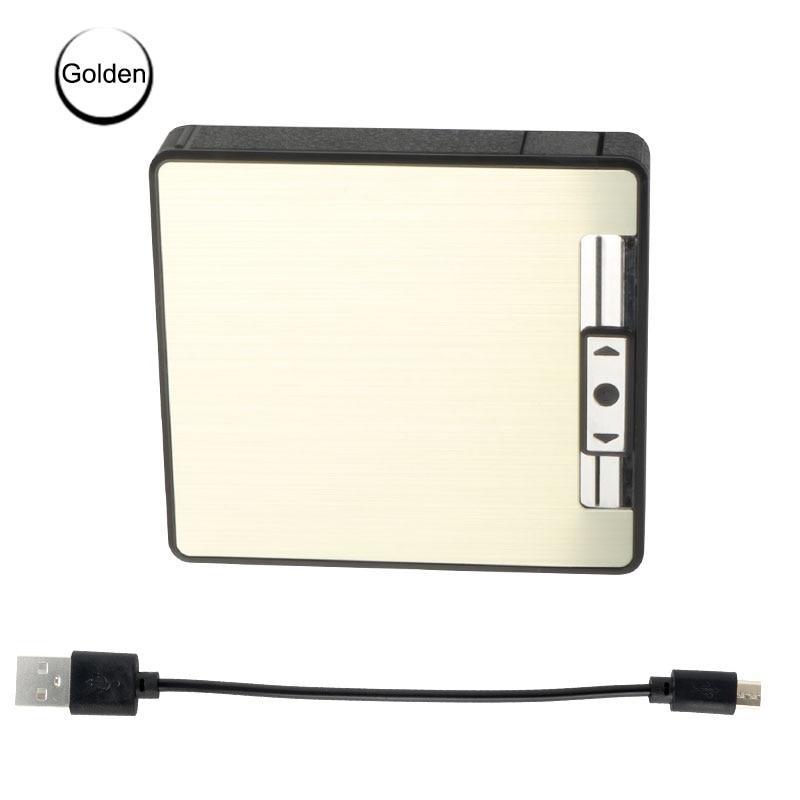 Porta Cigarros e Isqueiro Elétrico USB - Nannyvarie