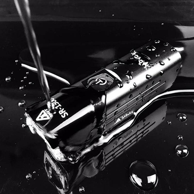 Farol LED de bicicleta recarregável - Nannyvarie