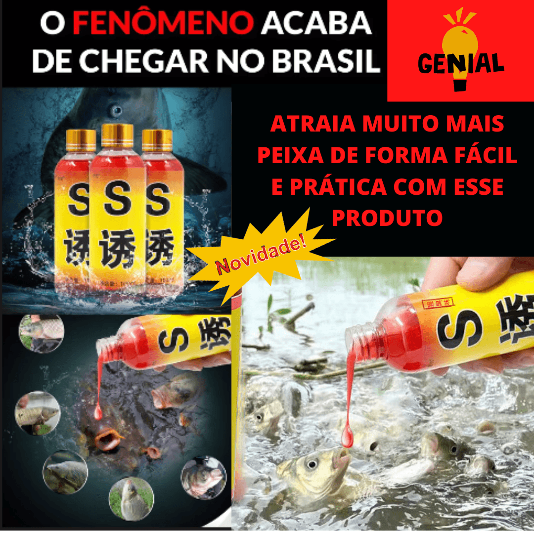 FENÔMENO ORIGINAL - ATRATIVO PARA PEGAR PEIXE - Nannyvarie