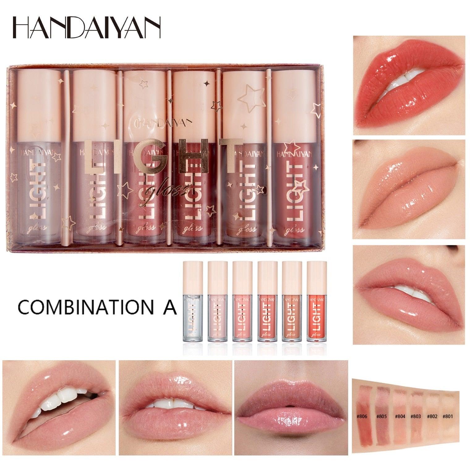 Kit Batom Sexy Lips Handaiyan COMPRE 3, LEVE 6 - Nannyvarie