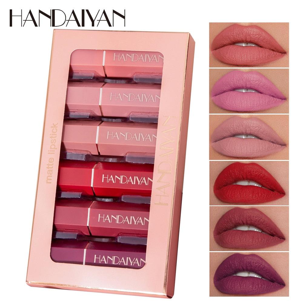 Kit Batom Sexy Lips Handaiyan COMPRE 3, LEVE 6 - Nannyvarie
