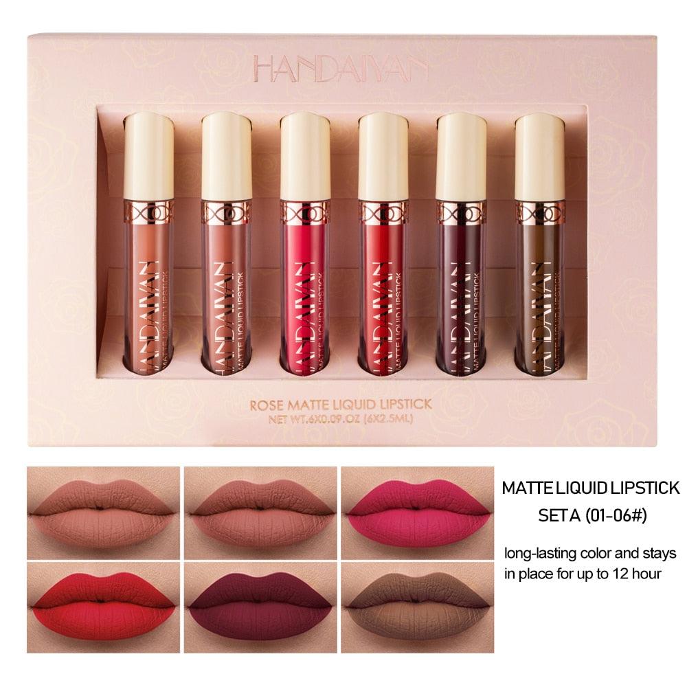 Kit Batom Sexy Lips Handaiyan COMPRE 3, LEVE 6 - Nannyvarie