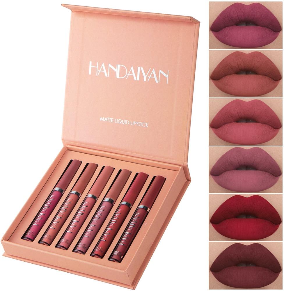 Kit Batom Sexy Lips Handaiyan COMPRE 3, LEVE 6 - Nannyvarie