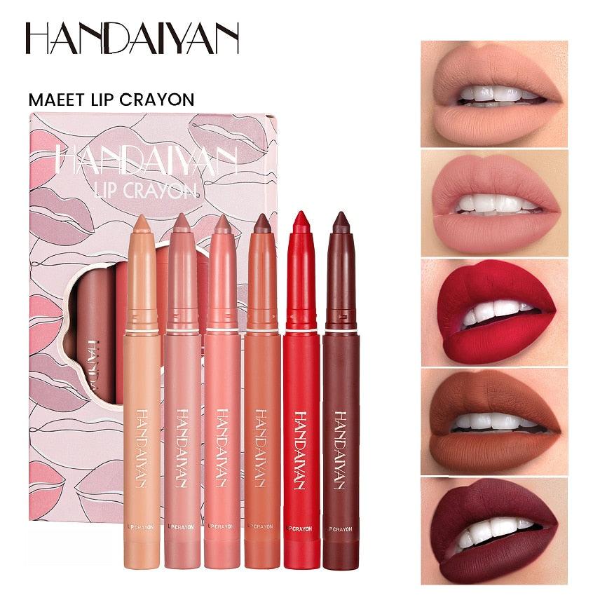 Kit Batom Sexy Lips Handaiyan COMPRE 3, LEVE 6 - Nannyvarie
