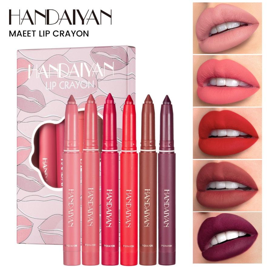 Kit Batom Sexy Lips Handaiyan COMPRE 3, LEVE 6 - Nannyvarie
