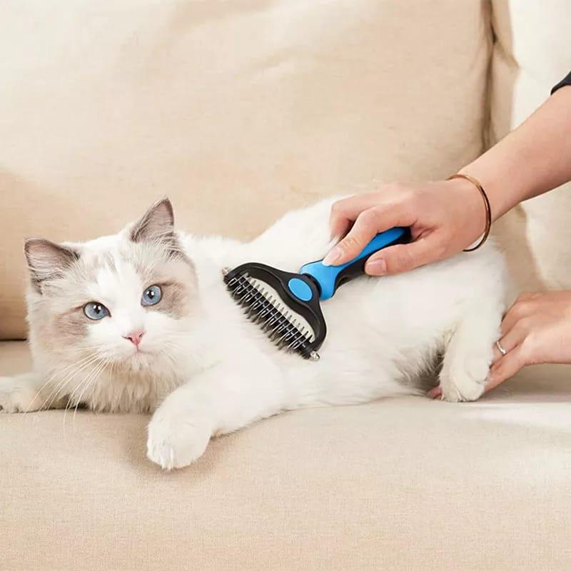 ESCOVA MÁGICA PARA PELOS DE CÃES E GATOS - Nannyvarie