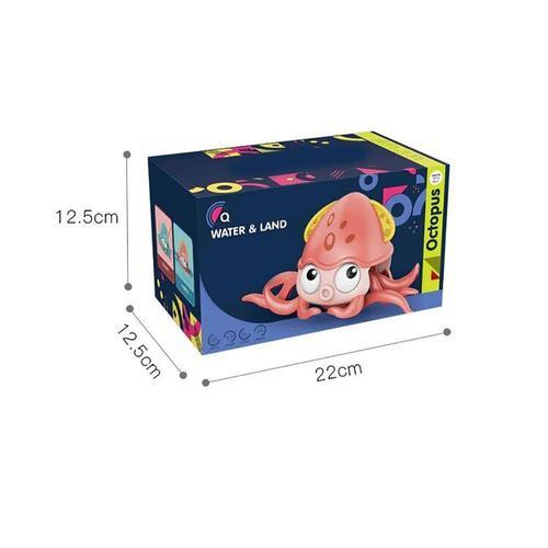 Bebê Polvo Aquático Cognitivo - Nannyvarie