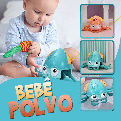 Bebê Polvo Aquático Cognitivo - Nannyvarie